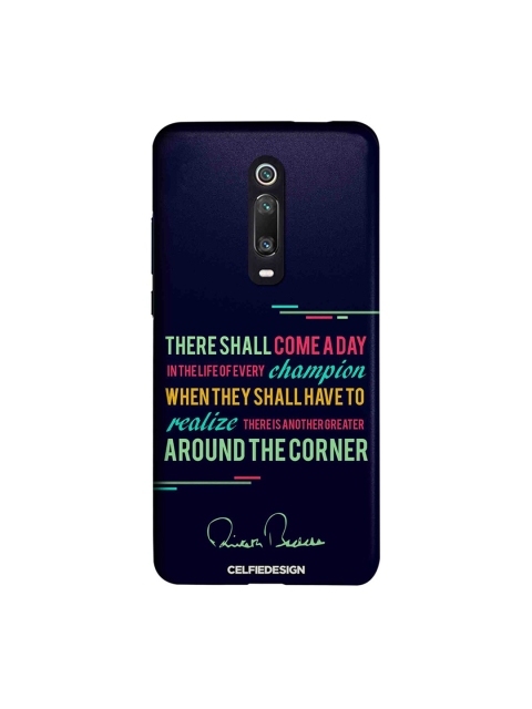 

CelfieDesign Navy Blue & Green Champion AB Quotes Xiaomi Redmi K20 Pro Back Cover