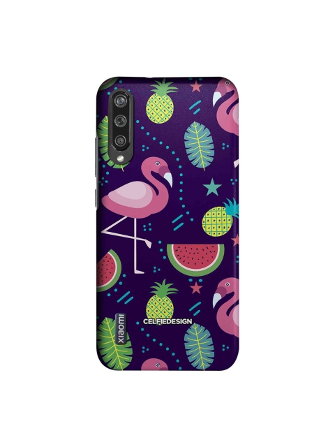 

CelfieDesign Purple Pink & Blue Sustainable Quirky Flamingo Xiaomi Mi A3 Back Cover