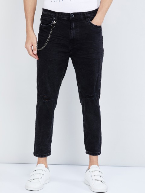 

max Men Black Slim Fit Jeans