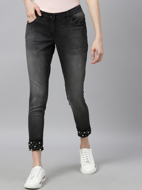 

Park Avenue Woman Women Black Skinny Fit Jeans