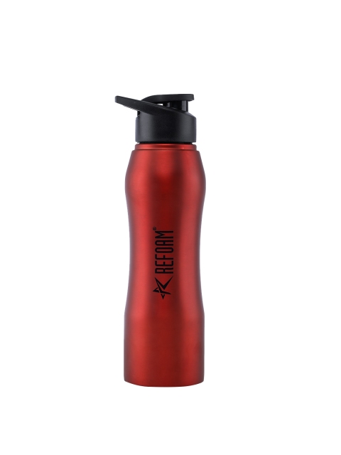 

REFOAM Unisex Maroon Solid Gym Sipper Bottle