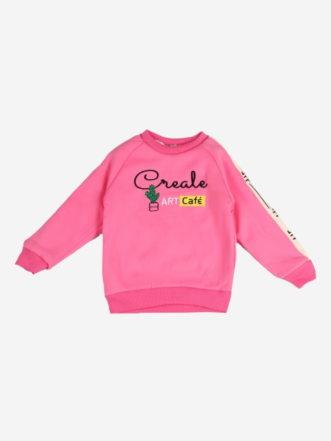 

DOROKIDS Boys Pink Printed Sweatshirt