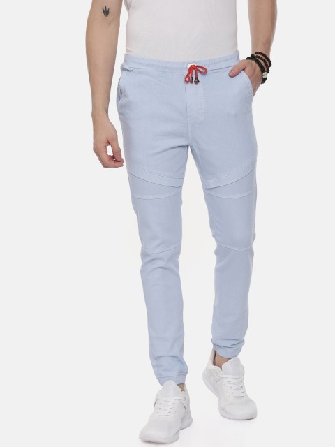 

CINOCCI Men Blue Slim Fit Mid-Rise Clean Look Jeans