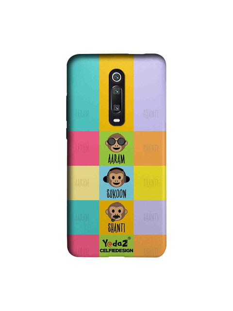 

CelfieDesign Multicoloured Aaram Sukoon Shanti Xiaomi Redmi K20 Pro Sustainable Back Cover, Multi
