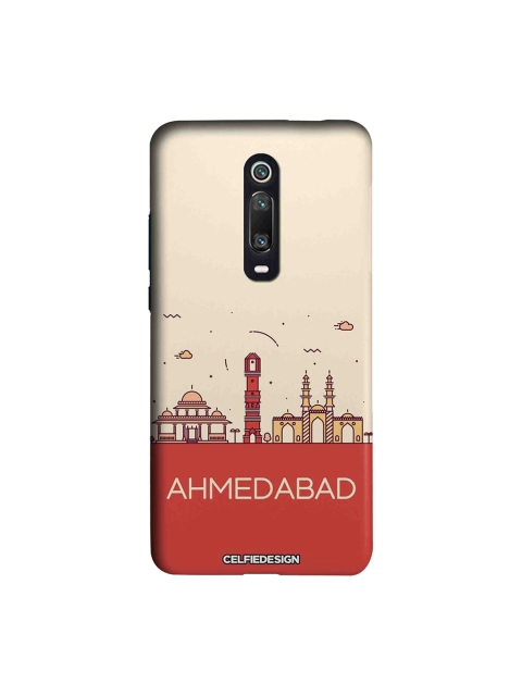 

CelfieDesign Unisex Ahmedabad Skyline Signature Xiaomi Redmi K20 Pro Back Cover, Beige
