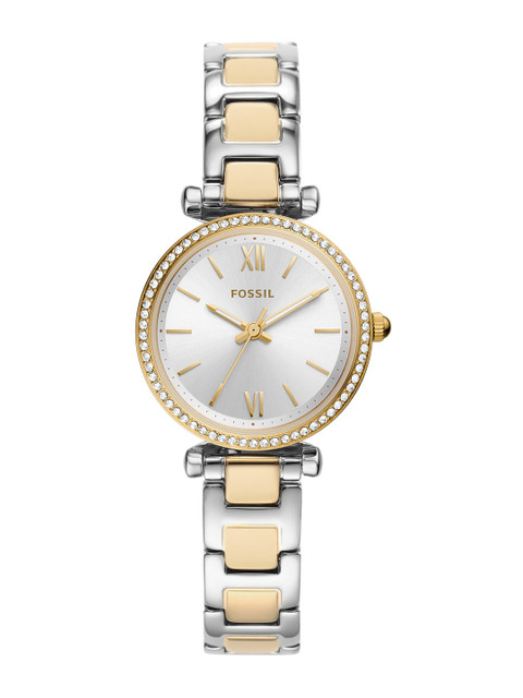 

Fossil Women Silver-Toned Analogue Watch ES4955