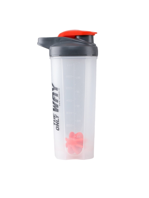 

REFOAM Orange Black & Transparent Solid Plastic Sipper Bottle Solid