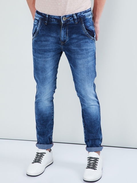 

max Men Blue Skinny Fit Jeans