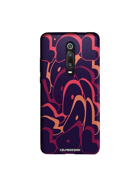 

CelfieDesign Unisex Purple & Pink Abstract Printed Sustainable Xiaomi Redmi K20 Pro Back Case