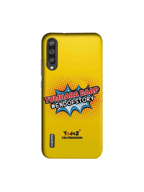 

CelfieDesign Yellow & Red Tumhara Baap End of Story Xiaomi Mi A3 Sustainable Back Cover