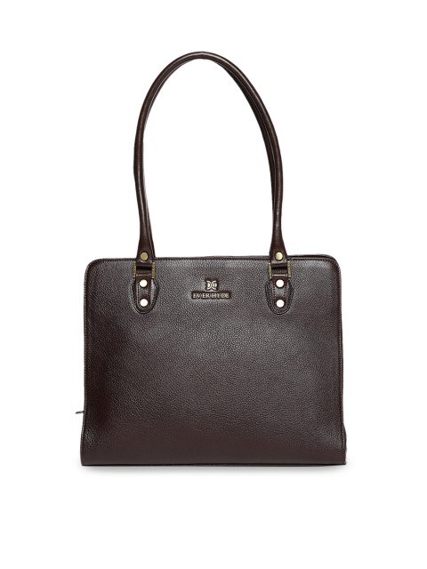 

EVER HYDE Brown Solid Shoulder Bag