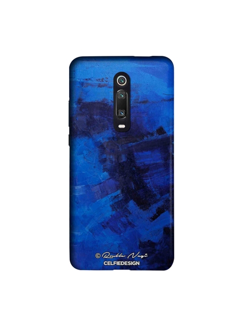 

CelfieDesign Unisex Blue & Navy Blue Abstract Printed Xiaomi Redmi K20 Pro Back Case