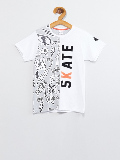

max Boys White T-shirt