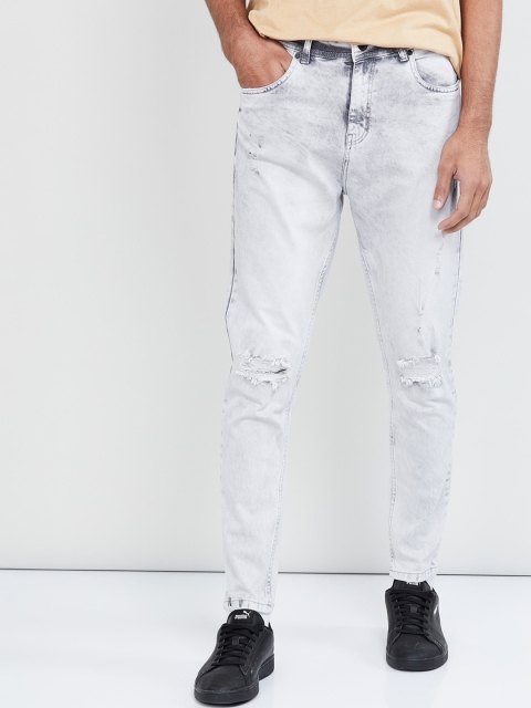 

max Men Grey Slim Fit Jeans