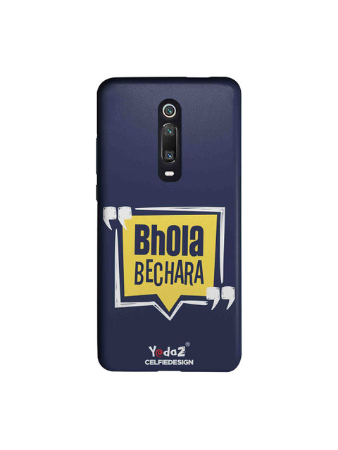 

CelfieDesign Unisex Navy Blue & Yellow Quirky Xiaomi Redmi K20 Pro Back Cover