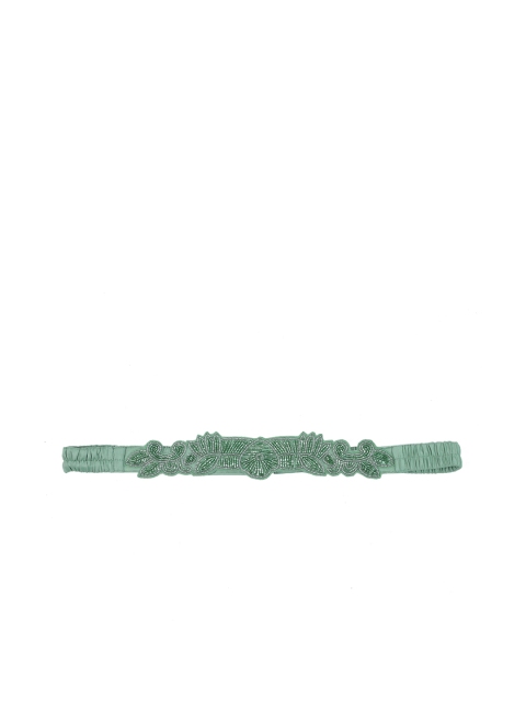 

Diwaah Women Green Embellished Belt