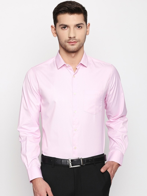 

RICHARD PARKER by Pantaloons Men Pink Regular Fit Solid Casual Shirt