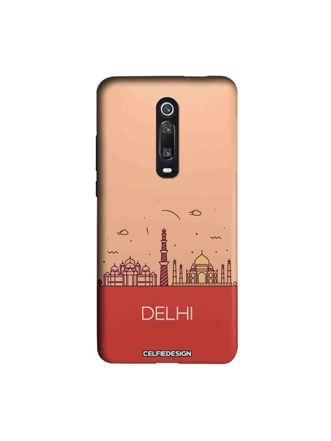 

CelfieDesign Peach-Colored & Brown Delhi Skyline Xiaomi Redmi K20 Pro Sustainable Back Case