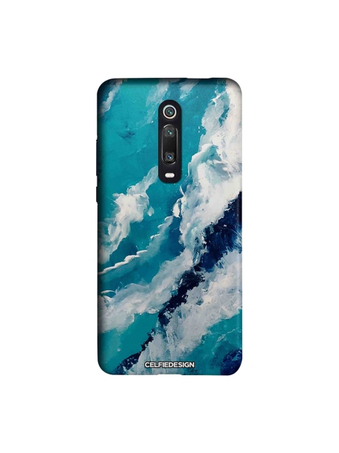 

CelfieDesign Black & White Frothy Waves Xiaomi Redmi K20 Pro Case, Blue