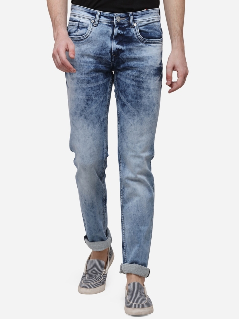 

Greenfibre Men Blue Slim Fit Mid-Rise Clean Look Jeans