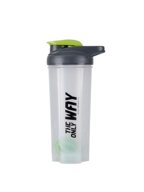 

REFOAM Unisex Green Solid Black & Transparent Solid Plastic Sipper Bottle