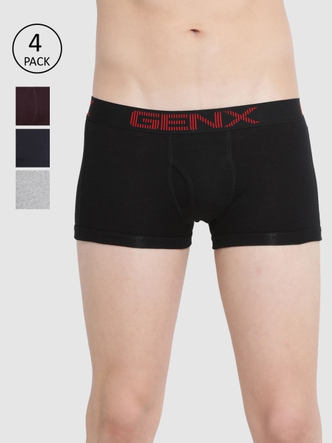 

Genx Pack of 4 Assorted Trunks GENX_FLT_MTK_OE_4PC
