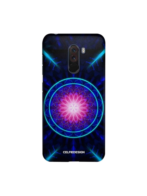 

CelfieDesign Navy Blue Printed Xiaomi Poco F1 Phone Back Cover