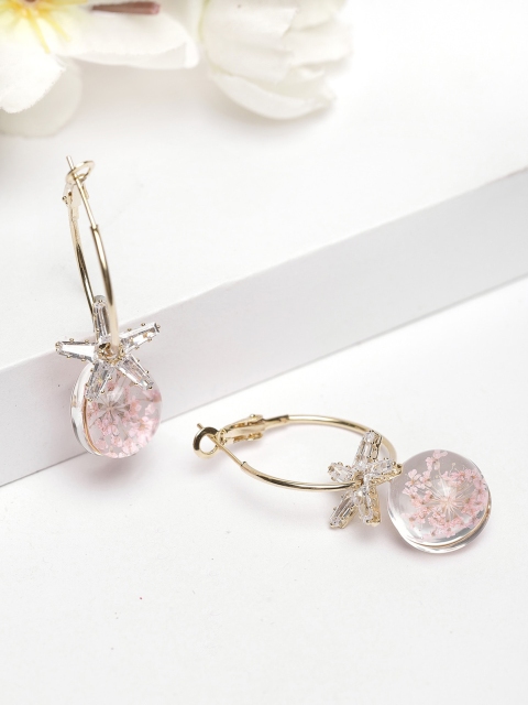 

AVANT-GARDE PARIS Pink Contemporary Studs