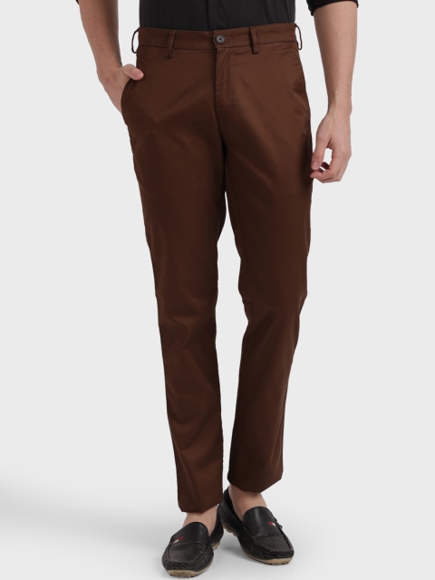 

ColorPlus Men Brown Regular Fit Solid Chinos