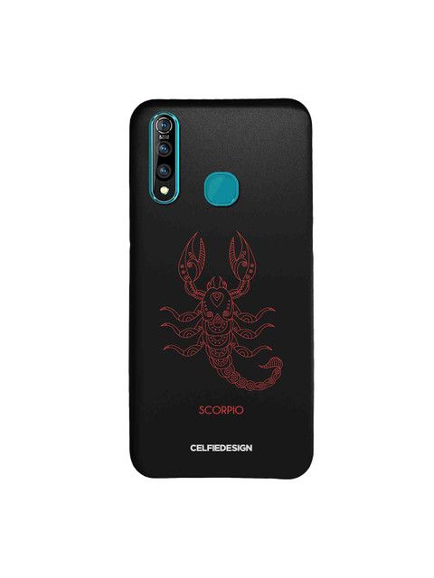 

CelfieDesign Black & Red Printed Vivo Z1 Pro