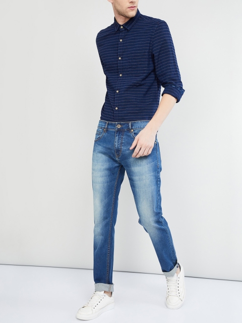 

max Men Blue Slim Fit Jeans