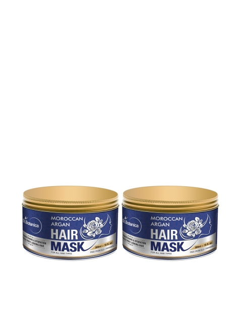

St.Botanica Set Of 2 Moroccan Argan Hair Mask, Blue