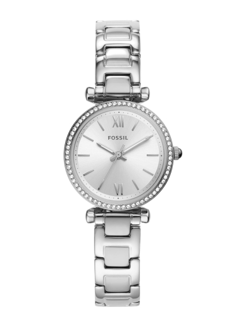

Fossil Women Silver-Toned Analogue Watch