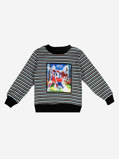 

DOROKIDS Boys Green Printed Sweatshirt