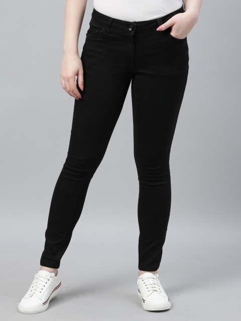 

Park Avenue Woman Black Skinny Fit Jeans