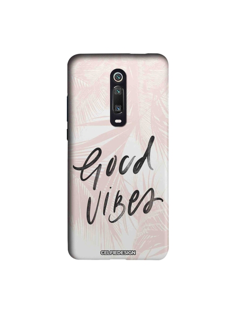 

CelfieDesign White & Pink Good Vibes Xiaomi Redmi K20 Pro Sustainable Back Cover