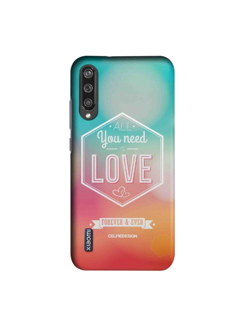

CelfieDesign Unisex Pink & Turquoise Blue Xiaomi Mi A3 Back Case