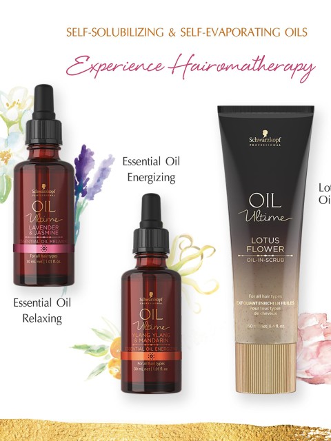 

Schwarzkopf PROFESSIONAL Set Of 3 Hair Oil, Brown