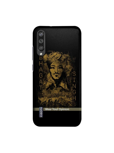 

CelfieDesign Unisex Black & Brown Bhagat Singh Series Xiaomi Mi A3 Back Cover