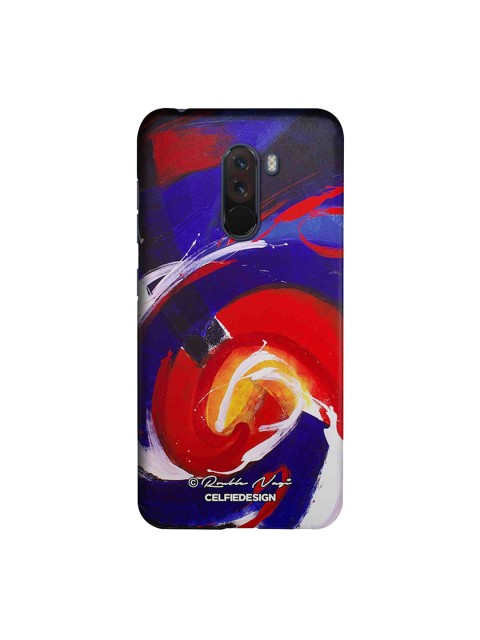 

CelfieDesign Blue & Red Rouble Nagi Waves Xiaomi Poco F1 Back Cover