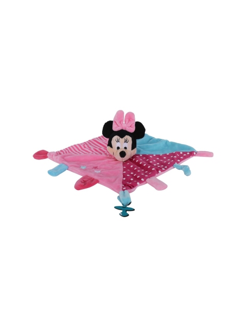 

DISNEY PLUSH Kids Pink & Blue Minnie 3D Soft Toy