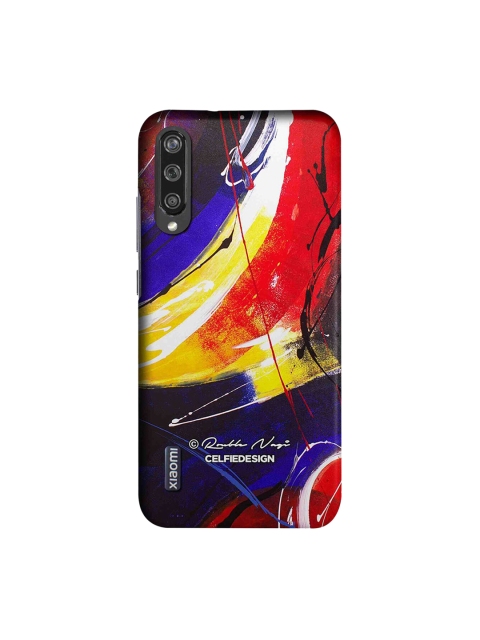 

CelfieDesign Unisex Yellow & Red Abstract Printed Sustainable Xiaomi Mi A3 Back Case
