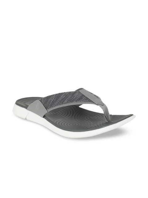 

Hush Puppies Men Grey Solid Thong Flip-Flops