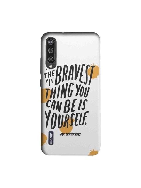 

CelfieDesign White & Black Being Yourself Xiaomi Mi A3 Sustainable Back Cover