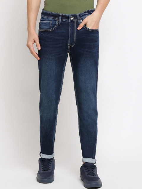 

Pepe Jeans Men Blue Super Skinny Fit Mid-Rise Clean Look Jeans