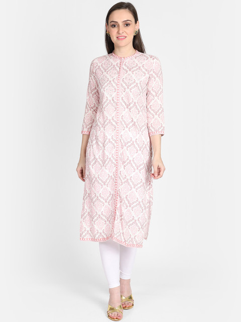 

Bani Women pink Printed Kurti