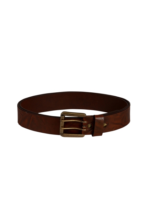 

SCHARF Men Coffee Brown Solid Belt