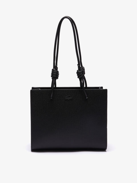 

Lacoste Black Solid Shoulder Bag