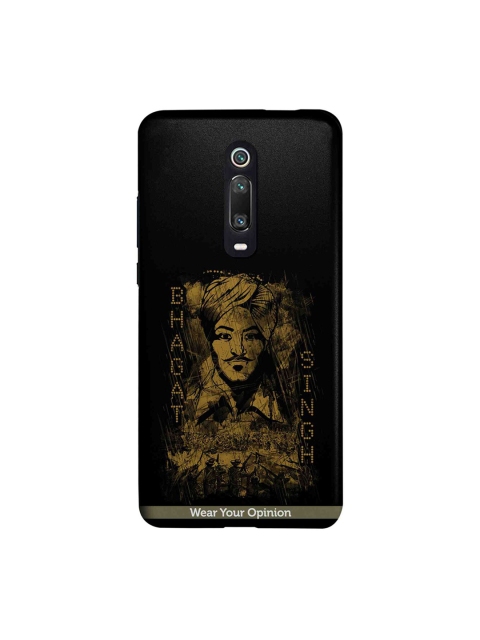 

CelfieDesign Black & Yellow Bhagat Singh Xiaomi Redmi K20 Pro Back Cover