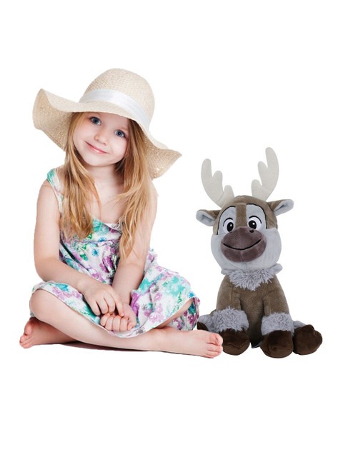 

DISNEY PLUSH Kids Brown & Grey Frozen II Reindeer Sven